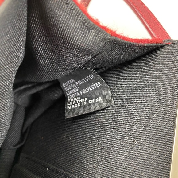 Vintage Putu by J MacLear Red & Orange Handbag - Picture 12 of 12